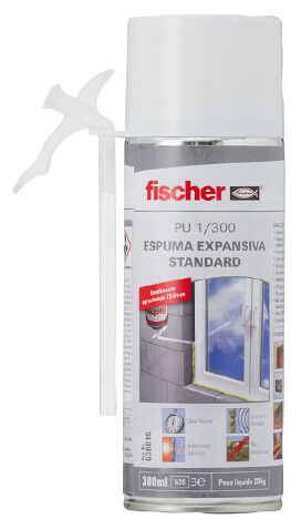 Espuma Expansiva Standard PU 1/300 B3 fischer